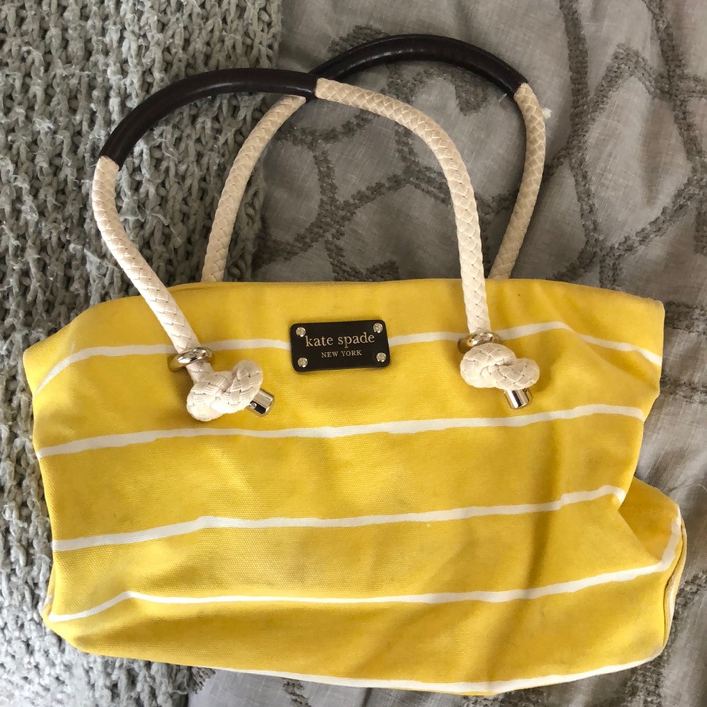 Kate Spade canvas ‘Rudy Hit the Dock’ shoulder bag